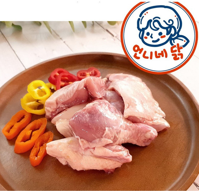 국내산 신선 냉장 생닭 도리육1kg, 2개, 1kg