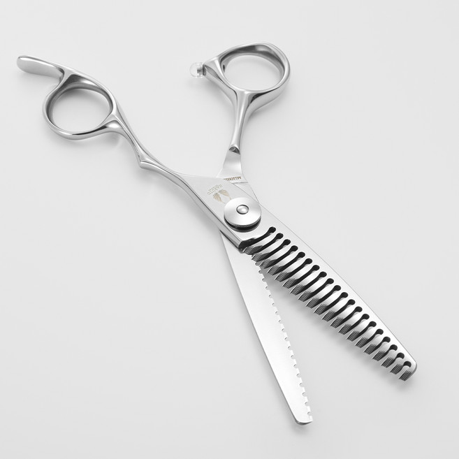 미스랩 2세대 커트 미용가위 양날홈 틴닝 멀티틴닝, 1개, 미스랩 2세대 양날홈 틴닝