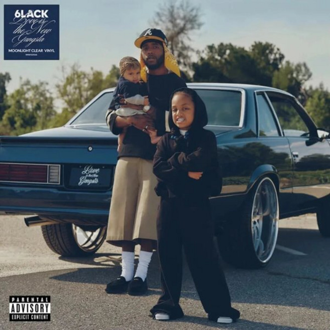 [LP] 6LACK (블랙) - 4집 Love Is The New Gangsta [문라이트 클리어 컬러 LP]