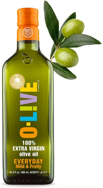 O-Live & Co. Everyday 100% Extra Virgin Olive Oil 500 ml 뉴욕 LA 이탈리아에서 골드 어워드 수상, 1개 - 쿠팡