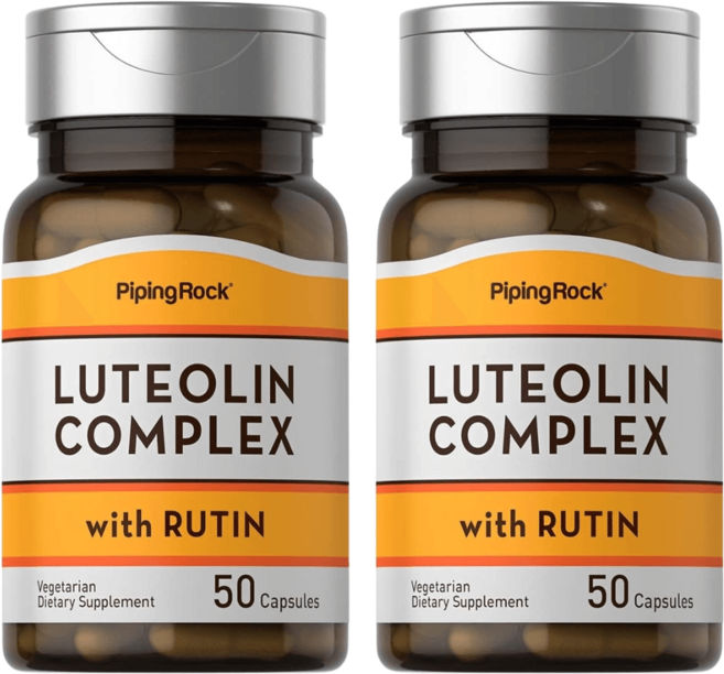 파이핑락 루테올린 차즈기 추출물 50캡슐 2개, 50정