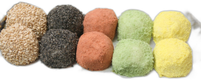 오색경단() / 부모님선물 / 국내산 찹쌀사용 / 식사대용 / 떡집닷컴, 20g, 50개