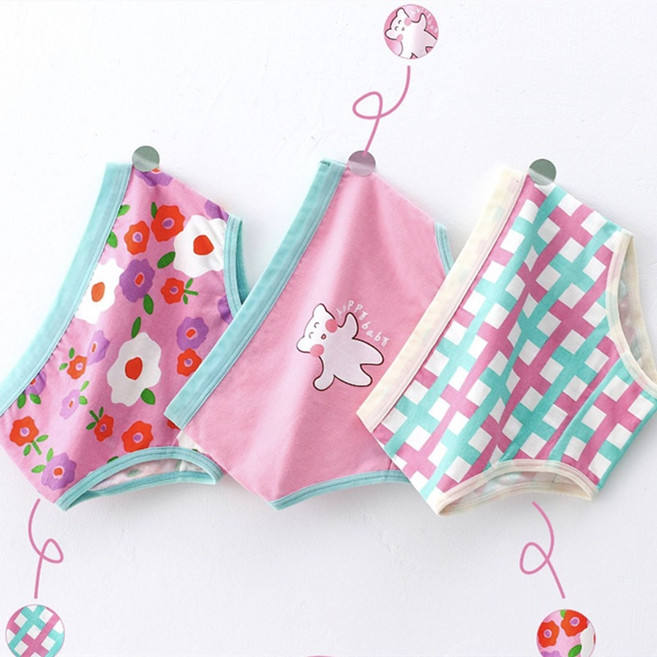 Annie 萊卡純棉蠶絲抑菌女童內褲