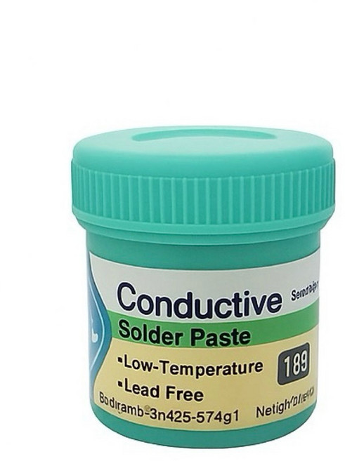 Conduction 凱特森 低溫無鉛焊錫膏 針筒裝, 1個, 30g 低溫138度C罐裝