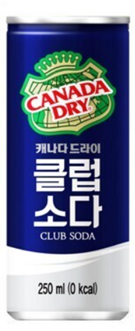 캐나다드라이 클럽소다 250ml, 1개