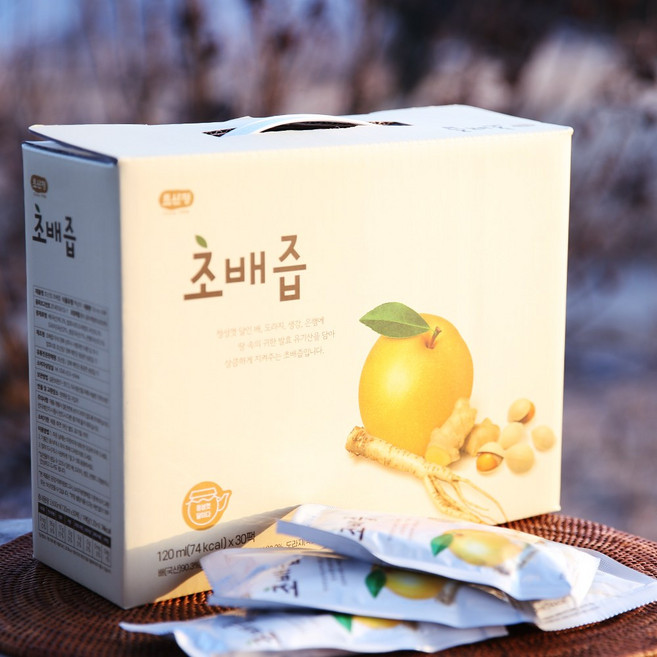 초배즙 도라지배즙 도라지 생강 오곡명초 한상준 푸른샵, 120ml