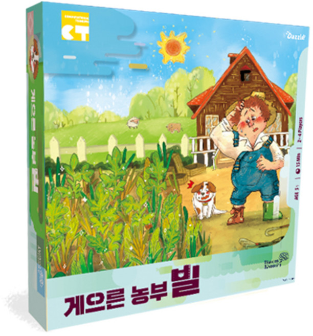 [엠투월드] 게으른농부빌 초급 코딩 보드게임 씽킹어드벤처, 1개