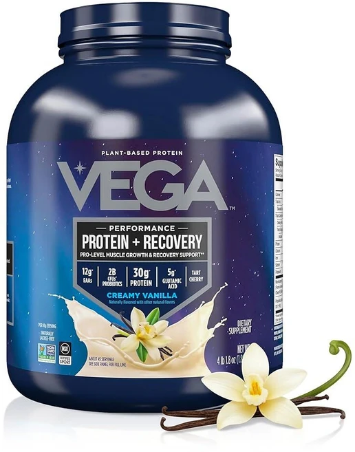 Vega Sport 프리미엄 단백질 파우더 바닐라 비건 식물 기반 단백질 30g BCAA 5g 저탄수화물 키토 유제품 무첨가 글루텐 프리 GMO 프리 여성 및, Vega Sport 프리미엄 단백질 파우더, 바닐라,, 1개 - 쿠팡