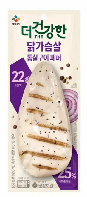 CJ 더건강한 닭가슴살 통살 페퍼100g, 100g, 10개