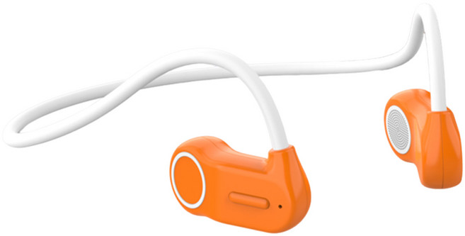 PYHO초경량 골전도 블루투스 헤드셋GDCK79, 오렌지
