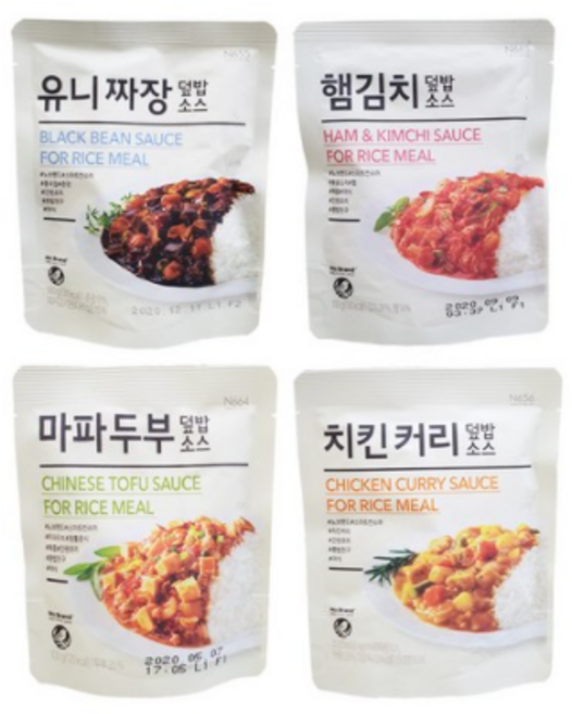 노브랜드 덥밥소스 4종, 100g, 1개