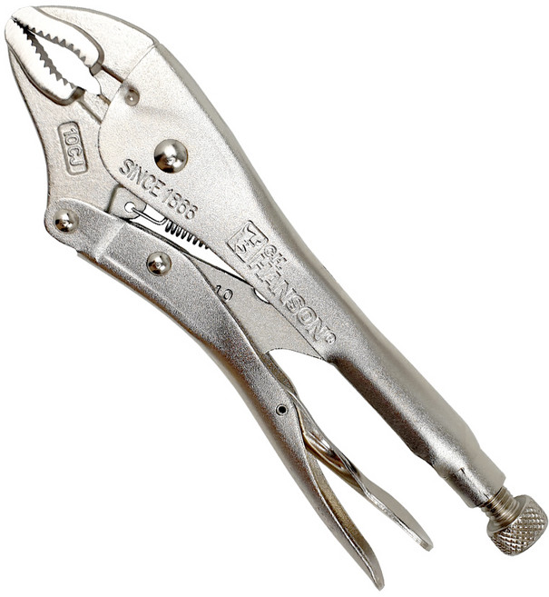 핸슨 10WR 용접바이스그립 플라이어 대만산, 1개