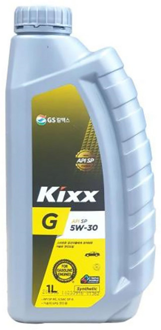 예초기용 4사이클 가솔린 엔진 오일 Kixx G 5W-30 4스트로크 4행정, 1개, 1L