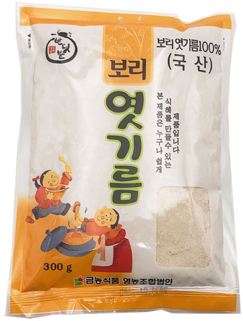 금농식품 보리 엿기름가루 300g san+78610GN, 1