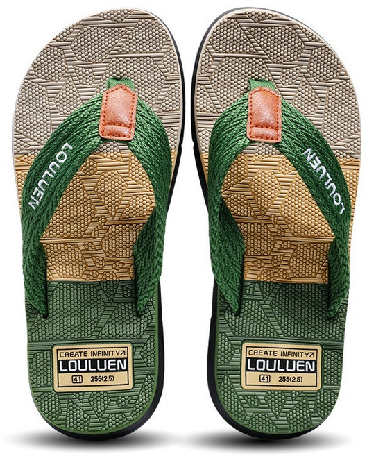 남성 쪼리 슬리퍼 캐주얼 편안한 미끄럼 방지 샌들JCL