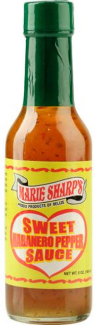 마리 샤프 스위트 하바네로 핫소스 | 5 oz. Marie Sharp’s Sweet Habanero Pepper Sauce 5 oz | Belizean Hot Sauce with, 1개