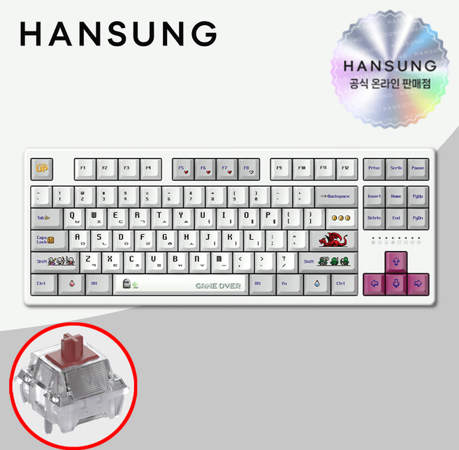 한성 TFG 매그니톡스 2XL 8K 래피드트리거 픽셀 자석축, 단품, 단품