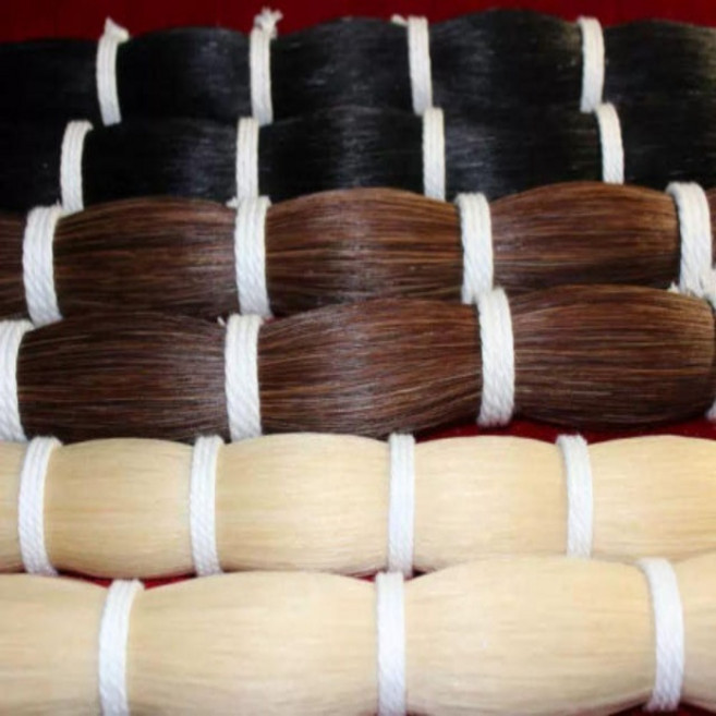 활털 활대 말총 80-85cm 현악기 1개 1첩 1량 바이올린 자연 블랙 부품