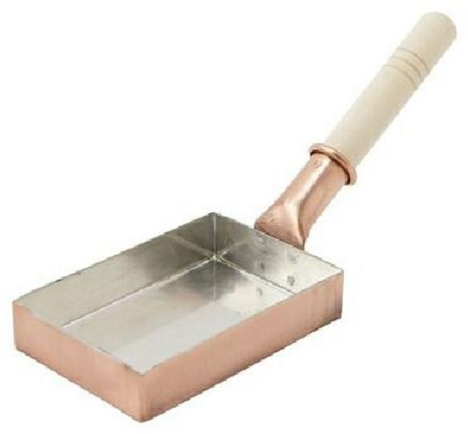 나카무라 구리팬 에그팬 프라이팬 타마고야키 10x15cm 일본제, 1개