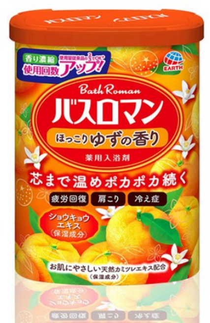 바스로망 입욕제 유자, 600g, 1개