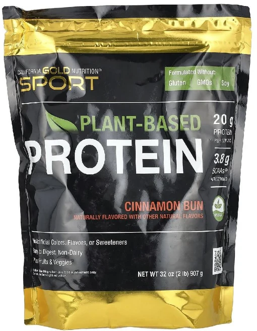 CGN 단백질 스포츠 식물성 프로틴 현미 아마씨 치아씨 시나몬번 헬스 쉐이크 분말 907g - 쿠팡