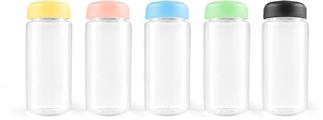 350ml 클리어 아이스보틀, 블랙, 1개