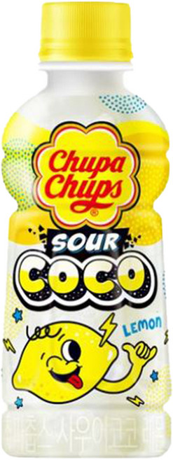 츄파춥스 사우어코코 레몬 주스, 20개, 240ml