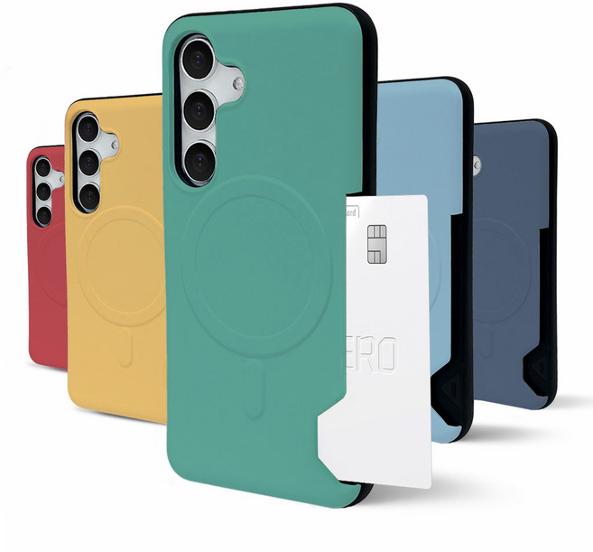 [16컬러] 이케미 갤럭시A15 버디3 컬러풀 맥세이프 카드2장수납 휴대폰 케이스