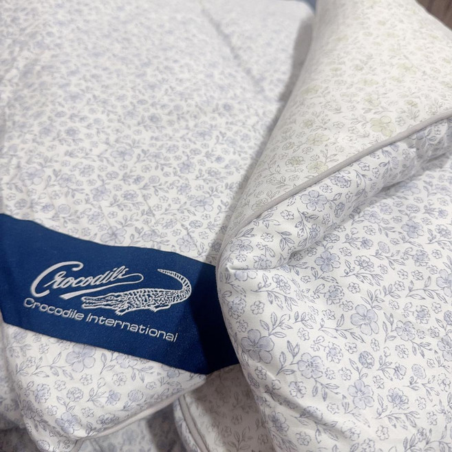 鱷魚 Crocodile 韓國花卉圖案冬被 柔軟親膚 輕盈透氣 可水洗, 小碎花