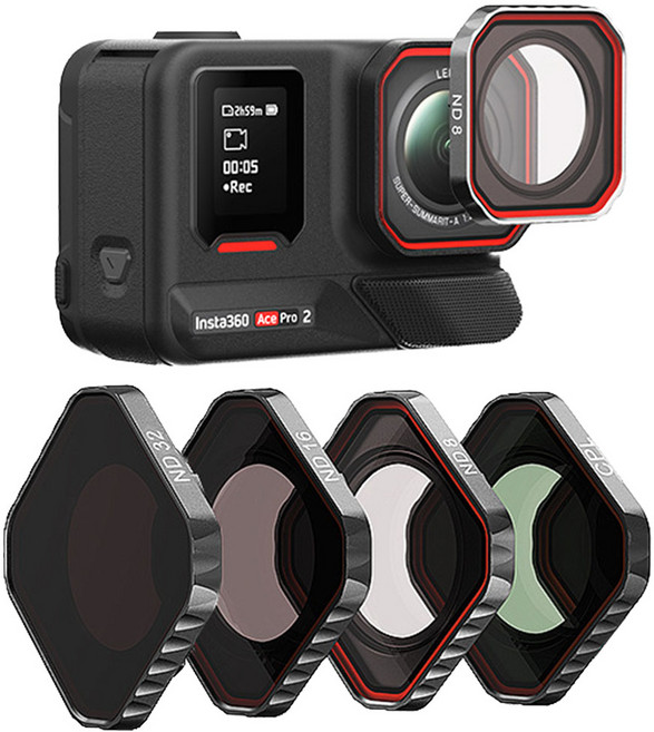 인스타 360 에이스 프로2 ND필터 CPL필터, 1개, 에이스프로2 nd필터+cpl필터