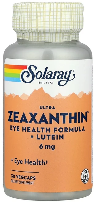솔라레이 울트라 제아잔틴 6mg 베지 캡슐 30정, SOR10619, 1개 - 쿠팡