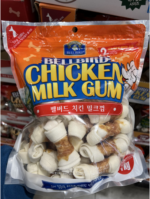 벨버드 치킨밀크껌 1KG, 1개