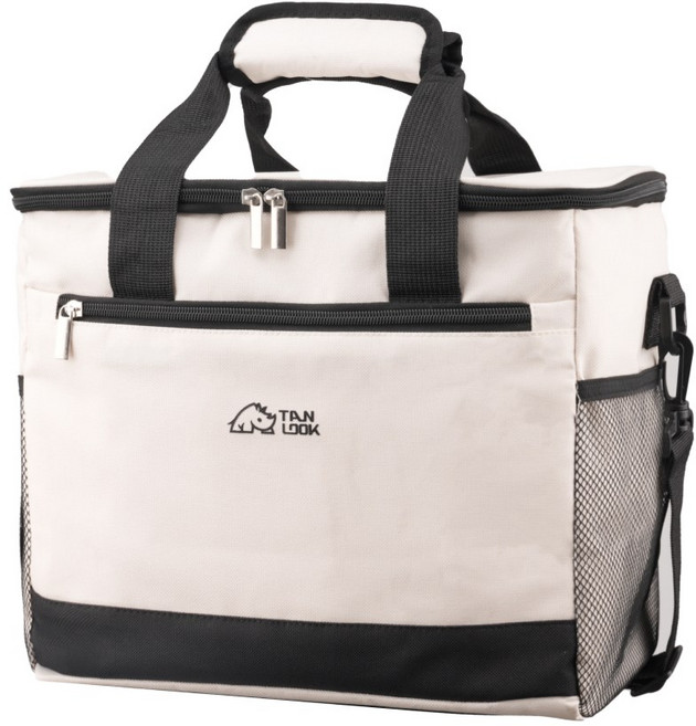 타닥 에센셜 소프트 쿨러백 보냉백 캠핑가방 아이스 보냉가방, 베이지, 17L