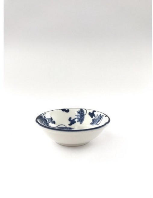 東昇瓷器餐具 大同強化瓷器青花瓷3.5吋碟, 1個, P0121直徑7cm高1.8cm