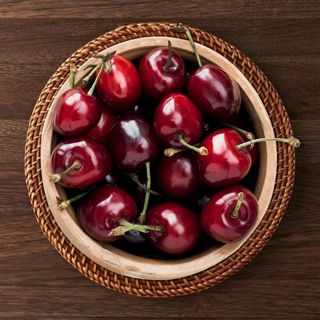 [딜픽]항공직송 생 체리 500g/1kg/2kg, 1개, 생체리 2kg 9-9.5ROW