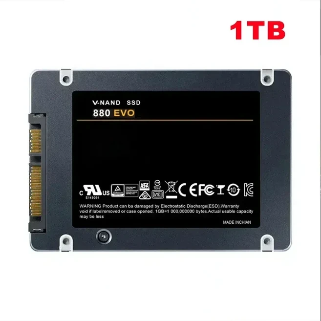 외장SSD 샤오미 미지아 SSD 880 EVO 내장 솔리드 스테이트 드라이브 하드 디스크 SATA 3.0 MLC 노트북 데스크탑 PC P PS5 용 1TB 2TB 4TB 2.5 인, 없음, 04 1TB