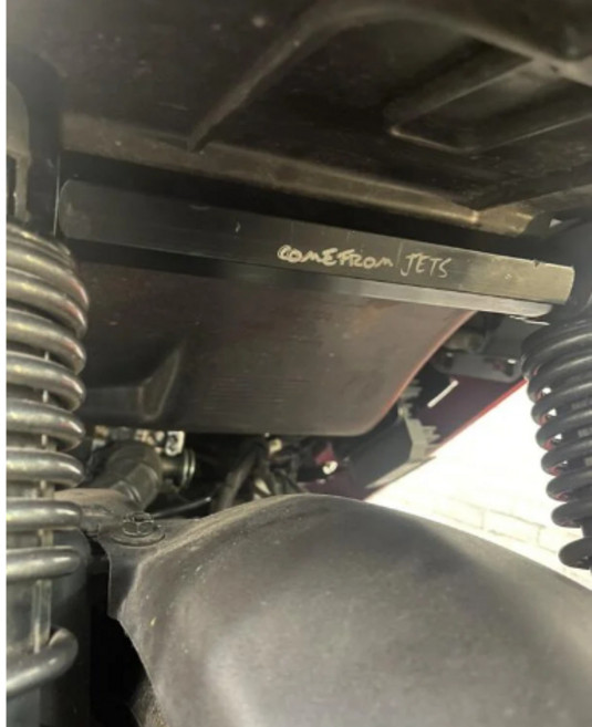 JETS/JETSR/JETSL 後避震器 避震平衡桿穩定器 強化車台 橫桿, 1個