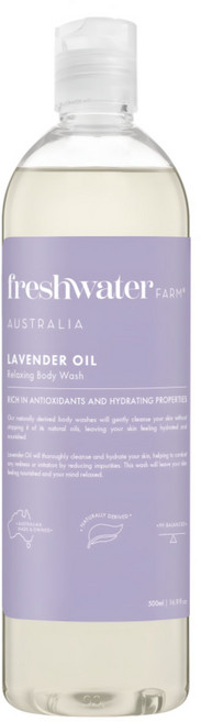 프레쉬워터팜 라벤더 오일 바디워시, 1개, 500ml