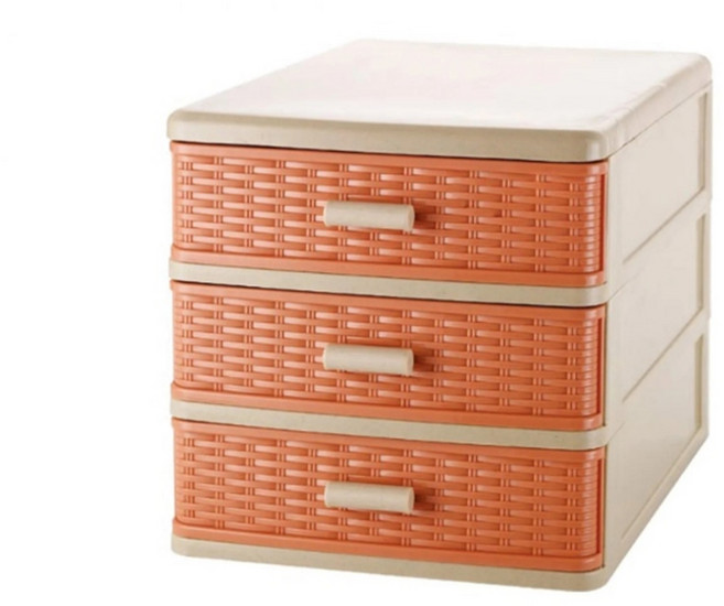 藤木收納櫃/多層抽屜儲物櫃 居家收納好幫手 自然藤木風格 穩固耐用