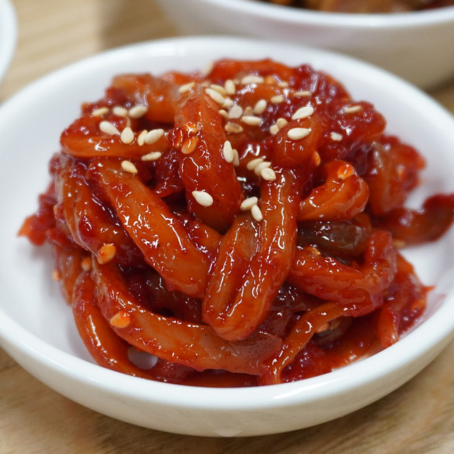 바른젓갈 국내산 오징어젓A 1kg 500g 짜지않고 꼬들꼬들한 맛 일품, 1개