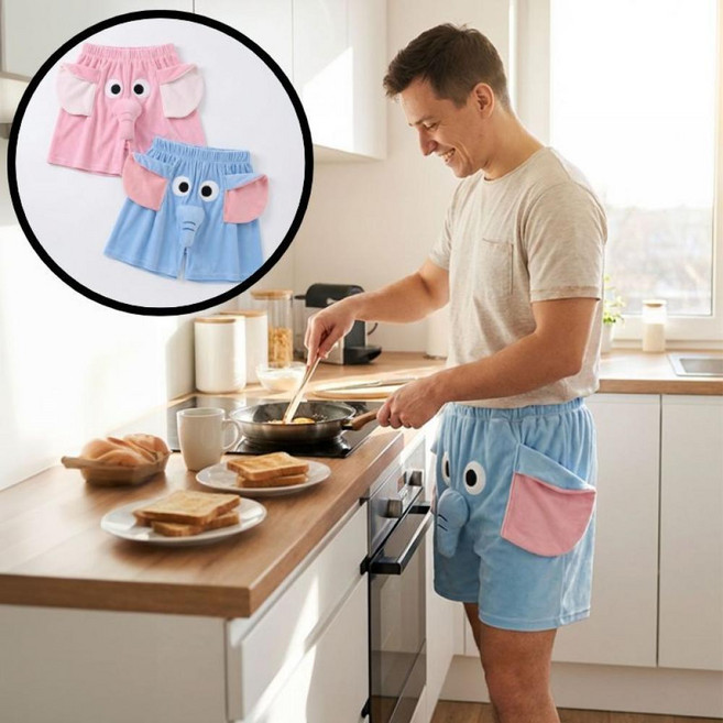 코끼리 바지 팬티 킹받는 선물 쓸모없는 쓸데없는 재미있는 웃긴 옷 팬츠 우정 연말 모임