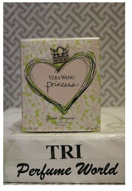 Vera Wang 프린세스 플라워 오드뚜왈렛 스프레이 3.4 fl. 온스 봉인된 184506, 1개, 100ml