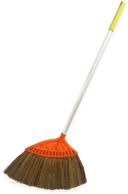 빗자루 가벼운 알루미늄자루 경량갈대비 넓고 풍성한 빗살 고급 신형, 가벼운 자루, 3개