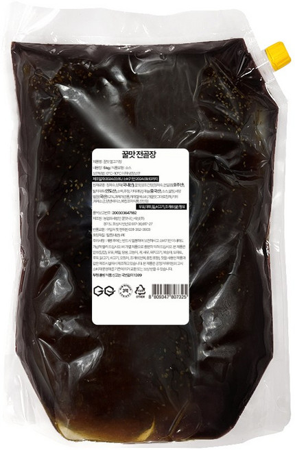꿀맛나는세상 꿀맛 전골장 5kg (업소용), 1개