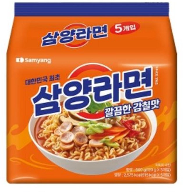 삼양 깔끔한감칠맛 5봉지, 2개