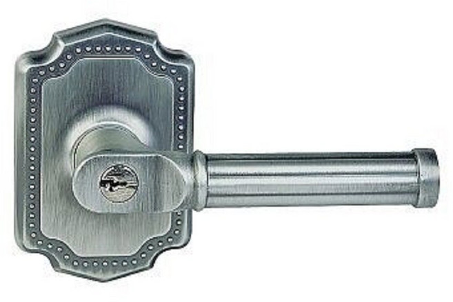 100% KS정품 방화인증 국산 현관 방화문 손잡이 원형 레버형, 1840킹, 1개