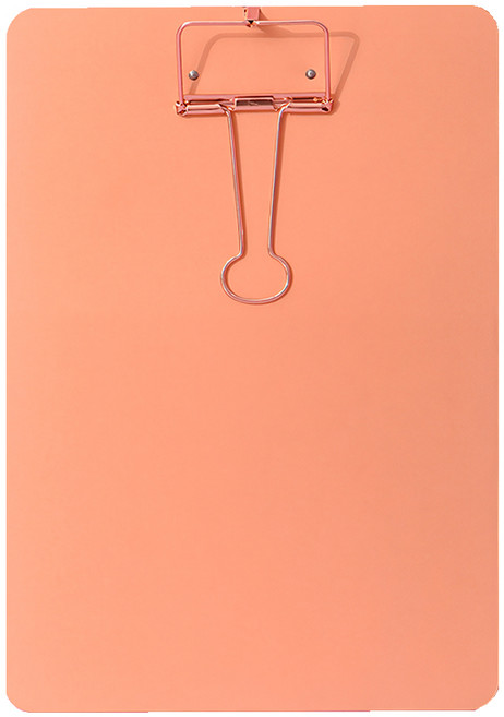 코히모 A5 빅클립 클립보드 정리 수납용품 4W016, 블랙