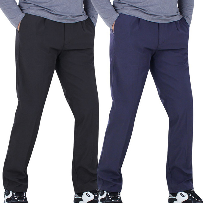 2장 봄가을 남성용 BS 무지 팬츠 남자 원턱 작업복 바지 스판 기본 데일리 28~46 B1681