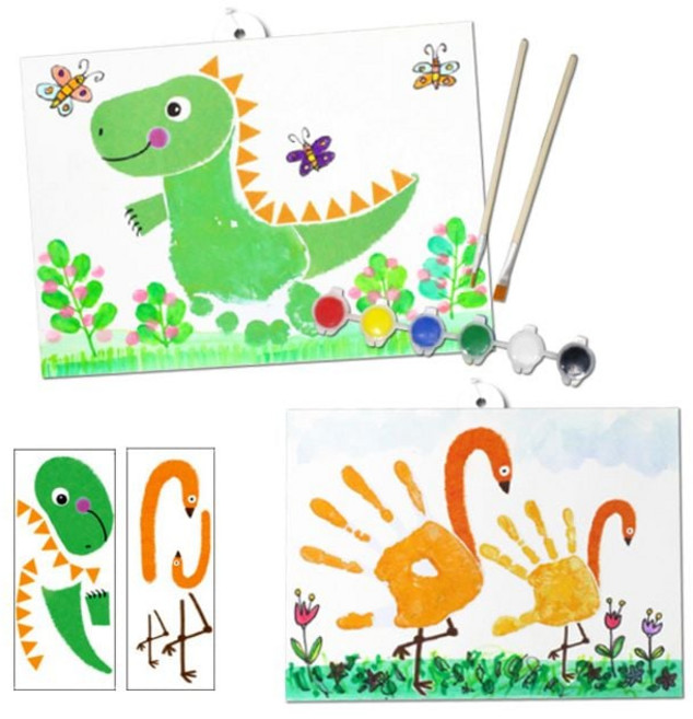 손도장 발도장_액자 (10인용) 986000ea (개), 7. 플라밍고_x000D_