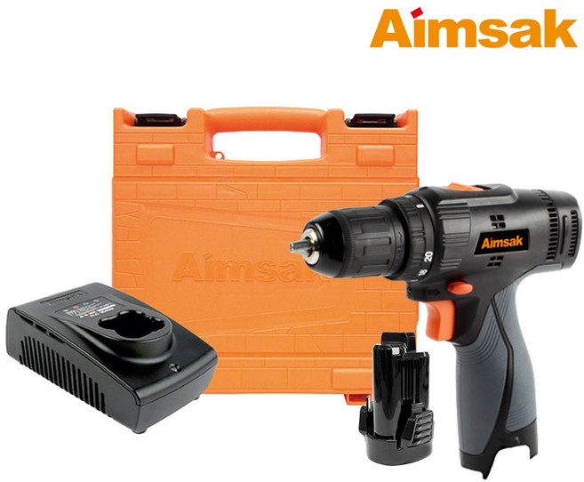 아임삭 AD310R-1B 10.8V 충전드릴 2.0Ah 배터리1개